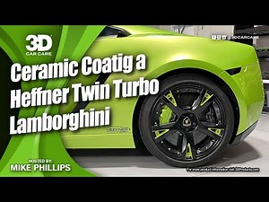3D CAR CARE - Applying 3D Ceramic Coating on Lamborghini - What it took to get the job done!