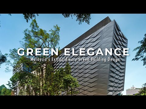 Most Iconic Building Facade Design | Green Architecture, Eco-friendly&Sustainable Design AICB by GDP