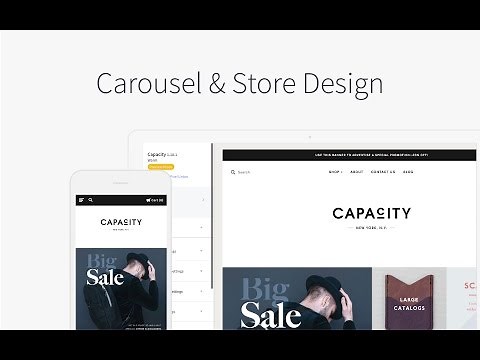 Carousel & Design Options | BigCommerce Tutorials