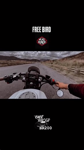 FREE BIRD CAFE RACER ☑️ #br200 #berabr200 #br200caferacer #cafèracer #motoscustom