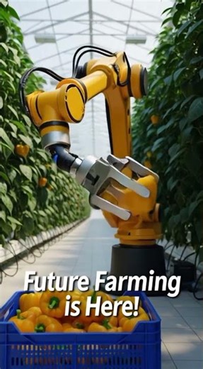 AI Robot Harvesting Peppers in the USA 🇺🇸 | Future Farming