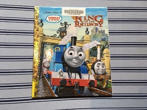 THOMAS AND FRIENDS, KING OF THE RAILWAY - Read Along Story Book - FOR CHILDREN -Train Talk for Kids