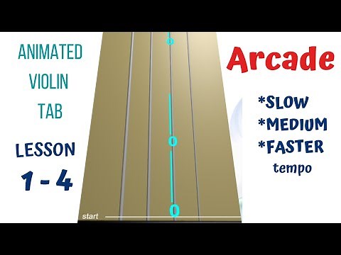ARCADE 🎯 by Duncan Laurence – LIVE Violin Tutorial (Lesson 1) | Animated Violin TAB