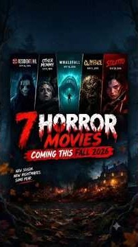 7 HORROR MOVIES You NEED to See in 2026 👻 | Fall Horror Countdown