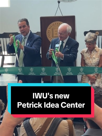 Step inside the new Petrick Idea Center at Illinois Wesleyan University, described as a
