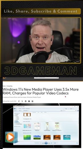 Win 11's New Media Player