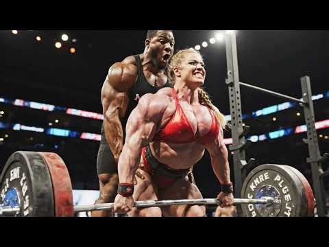 American Fitness Woman Deadlift 💪 | Powerful Strength Training Motivation 🔥 | Heavy Lifting Journey