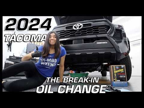 How to Change Oil on a 2024 Tacoma | First DIY Oil Change at Home!