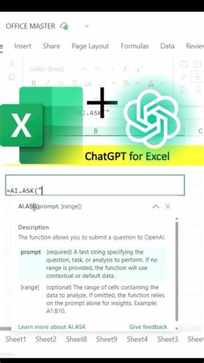 Free ChatGPT Inside Excel?! 😳
