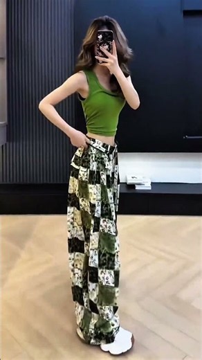 These Trousers Change Everything 💚 #shorts #grwm #ootd #trending