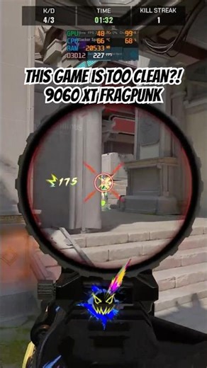 This NEW game is TOO smooth 😭 FragPunk Ultra RX 9060 XT #fragpunk #fragpunkclips #highfps #gamingpc