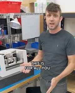 Yep, it’s possible. With the world’s best desktop CNC mill. Unlike hobbyist machines, this is capable of machining at an industrial level: i.e. you can make car parts with it (!). Reserve here and get 50% off your initial deposit ⬇️ coastrunner.net | Coast Runner CNC