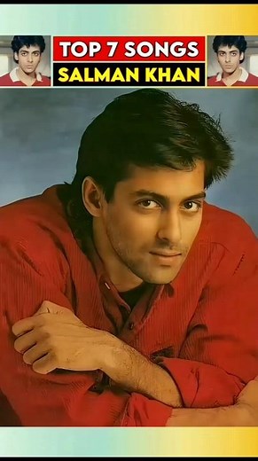 Amazing 7 songs of Salman Khan(Bhaijaan). #shorts #salmankhan #bollygrasp