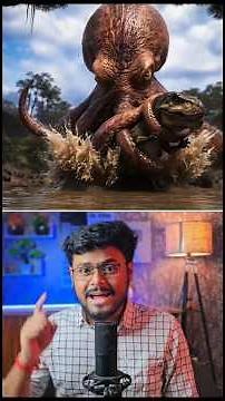 More terrifying than a dinosaur!😱