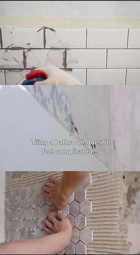 Cómo evitar azulejos torcidos en tu baño