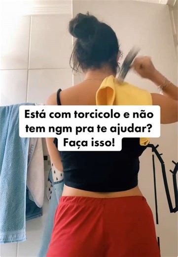 Dicas para acabar com o torcicolo em 5 minutos!