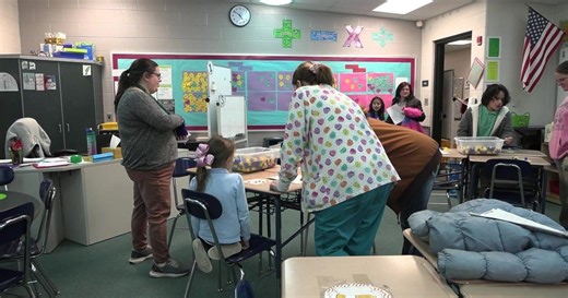 Family math night turns learning into fun at Liberty Arts Magnet School