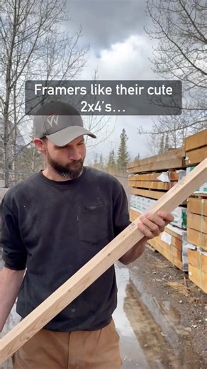 Nothing wrong with 2x4s… we just prefer things a little bigger