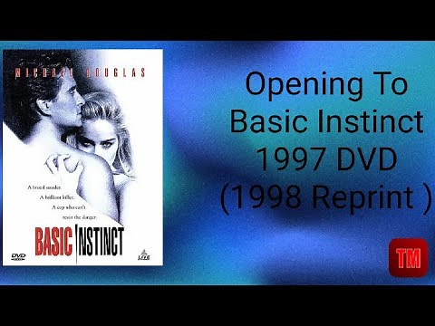 Opening To Basic Instinct 1997 DVD (1998 Reprint)