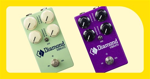 The Diamond Vibrato, a Modern Classic Effects Pedal, Is Reissued
