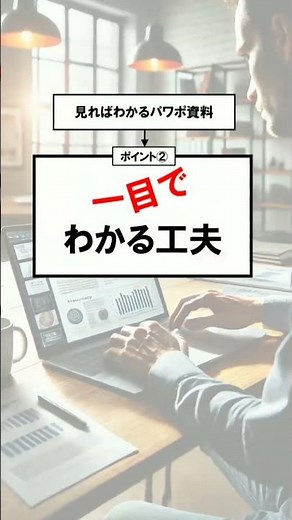 誰でもマネできる伝わるパワポ3つのコツ #資料作成 パワーポイント