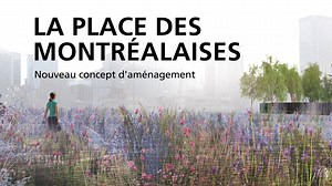 Une nouvelle étape pour la place des Montréalaises! La Ville dévoile le concept d'aménagement prévu pour cette nouvelle place publique située au carrefour du centre-ville et du Vieux-Montréal. Il s'agit du lauréat du concours international d'architecture de paysage pluridisciplinaire lancé par la Ville en 2017 et remporté par Lemay Angela Silver SNC-Lavalin. Au coeur du concept : la commémoration des femmes qui ont marqué l'histoire de Montréal. Restez informés de l'évolution du projet : https:/