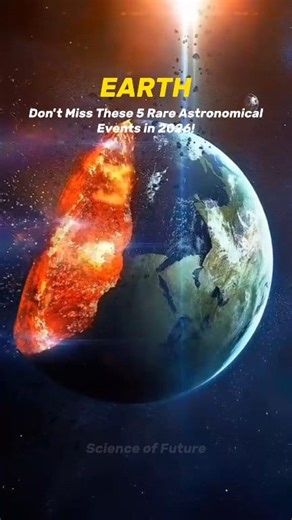 451K views · 5.8K reactions | Top 5 Rare Astronomical Events in 2026! ☠️ #space #NASA #sun #earth #planets #astronomy | Science Of Future | Facebook