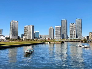 Yokohama Port in Yokohama, Japan