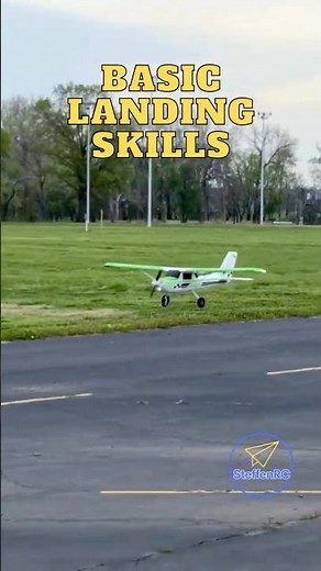 How to land RC Plane - Basics