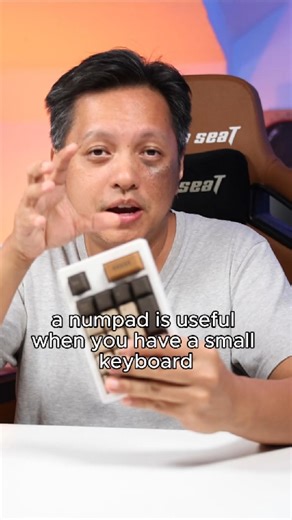 Rawr, yes a numpad is useful but .....