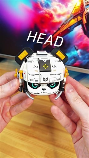 📣Live Build Panda Mech from Bricks 💥 Cool Result #shorts #panda #bricks #speedbuild