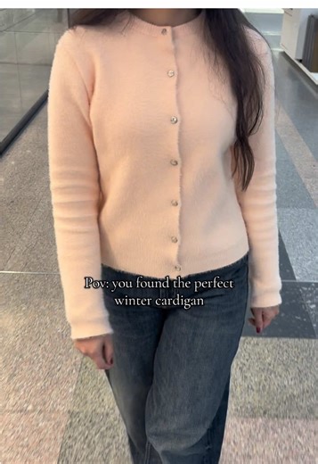 Soft Blush Cardigans for Winter Collection