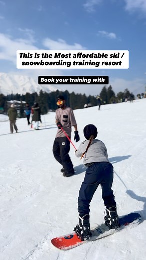 You can’t stay away from skiing and snowboarding classes if they are so affordable | Discover Kashmir