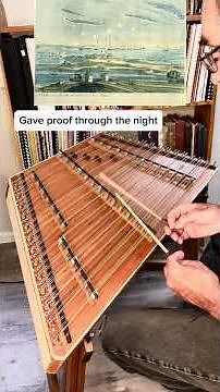 “The Star-Spangled Banner” Played on the 14/13/6/7 Wanderer Hammered Dulcimer | Songbird Dulcimers