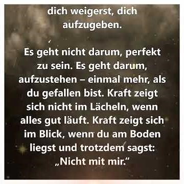 Stiller Podcast zum LESEN I Aufstehen oder untergehen