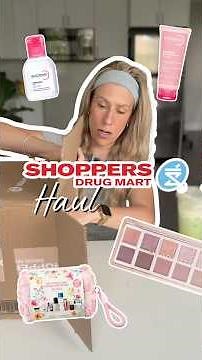 Shopper Drug Mart Haul📦💄 #shoppersdrugmart #haul #unboxing