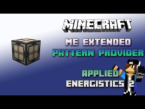 ME Extended Pattern Provider 📀 Minecraft Applied Energistics 📀 Extended AE📀 Deutsch / German