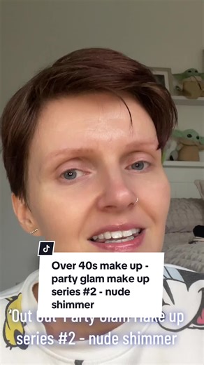Over 40s Makeup: Party Glam Nude Shimmer Tutorial