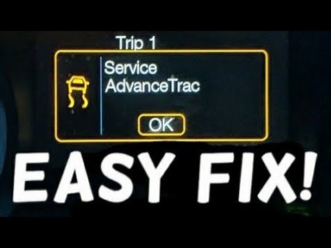 How to Fix & Reset FORD Service AdvanceTrac (RSC) Warning Light Stays On or Flashing | RSC Light On