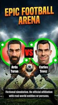3D Arena Brawl: Carlos Tevez Takes On Arda Turan | Chaos Football