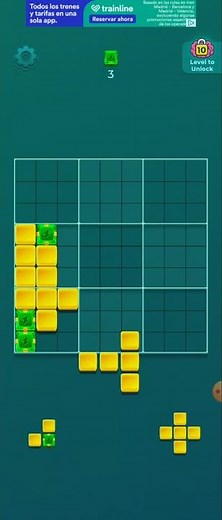 Playdoku - block puzzle game - Level 9 gameplay - no boosters