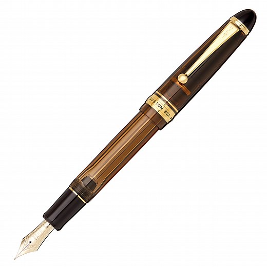 Pilot Custom 823 Fountain Pen - Amber - The Goulet Pen Company