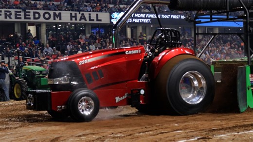 "Work Horse Pro" Pro Stock Pulling at the 2023 National Farm Machinery Show | NTPA Truck and Tractor Pulling