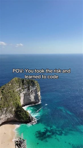 POV: You Took The Risk and Learned To Code