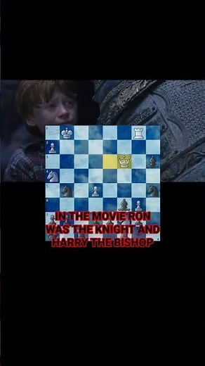 Harry Potter Chess Scene #chess #checkmate #harrypotter