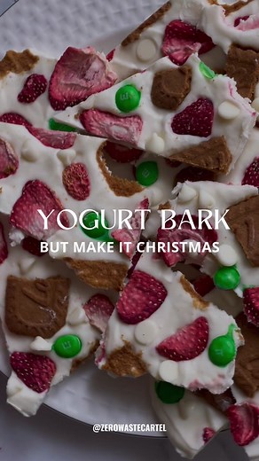 Yogurt Bark but Make it Christmas