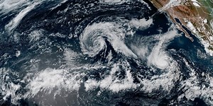 Tropical Storm Henriette forms in the Pacific while Tropical Storm Dexter churns in the Atlantic