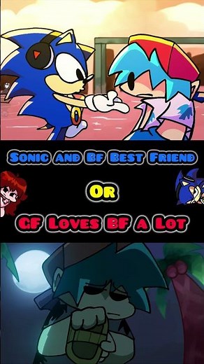 FNF GF Lovingly hugs BF on the beach All CutScene // NEW WEEK #fnf #fridaynightfunkin #new #fnfmod