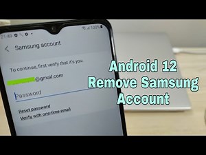 Remove Samsung Account without Password. All Samsung A13, A23, A33, A53, A73, Android 12.