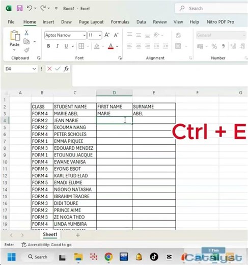How to autopopulate cells in Excel
